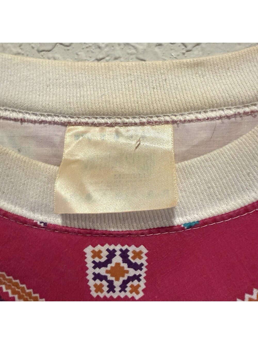 Vintage 80s/90s Cowgirl Colorful Southwestern Aztec Shirt Size Women’s Medium - Picture 7 of 7